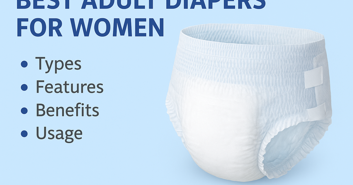 Guide to the Best Adult Diapers for Women’s Health