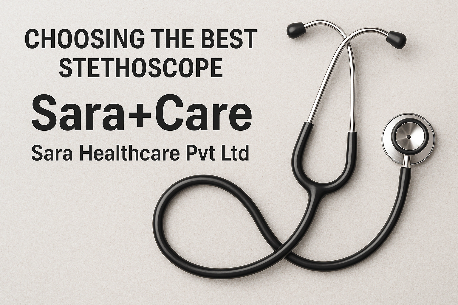 Best Stethoscope Guide by Sara+Care | Sara Healthcare Pvt Ltd