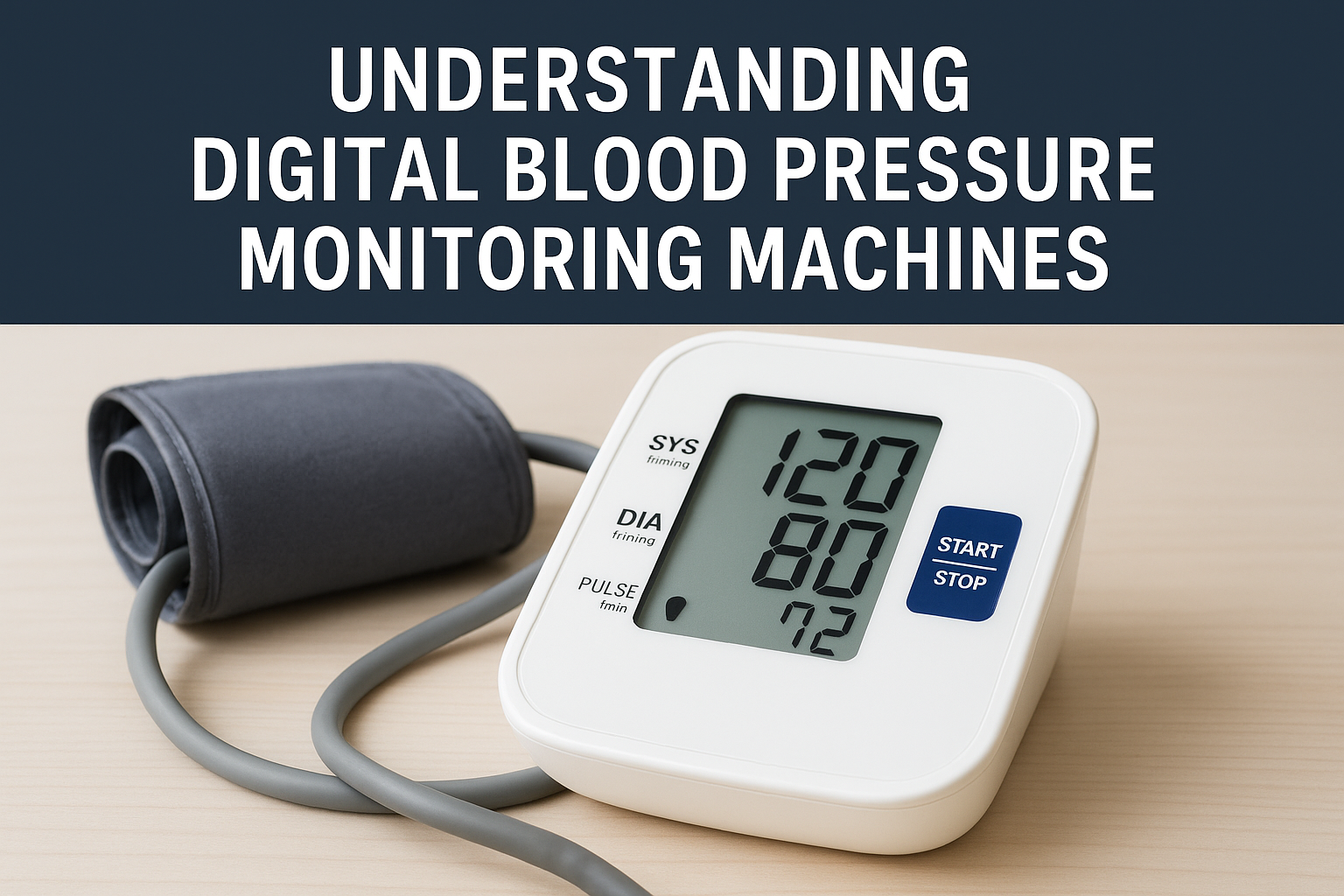 Understanding Digital Blood Pressure Monitoring Machines