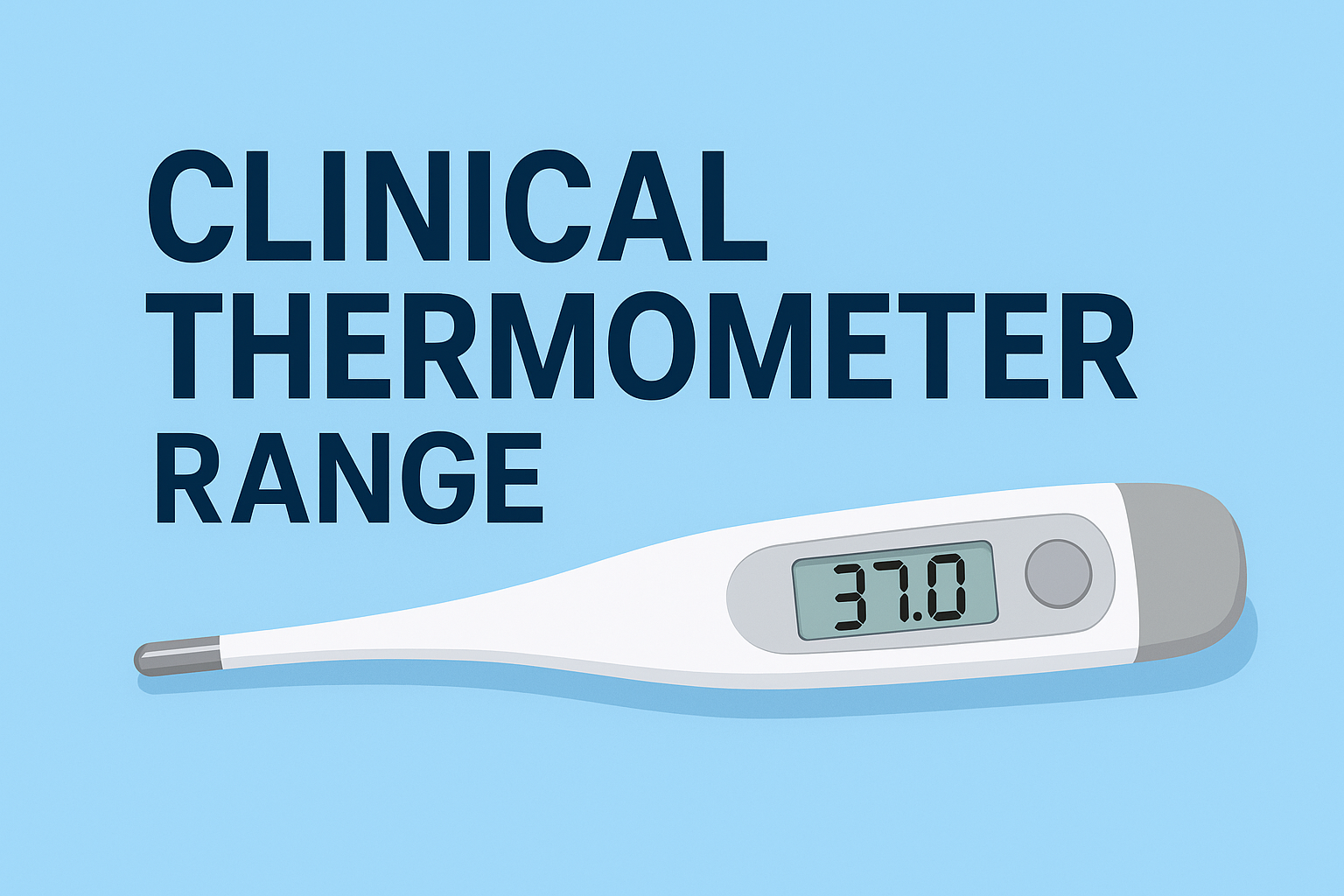 Understanding Clinical Thermometer Range for Accurate Health