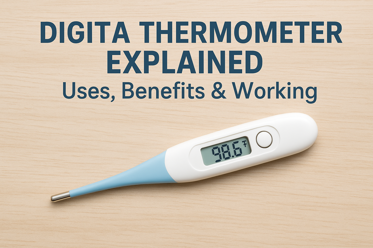 Digital Thermometer Explained: Uses, Benefits & Working