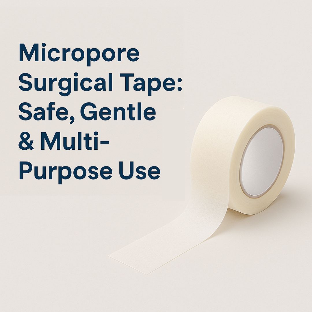 Micropore Surgical Tape: Safe, Gentle & Multi-Purpose Use
