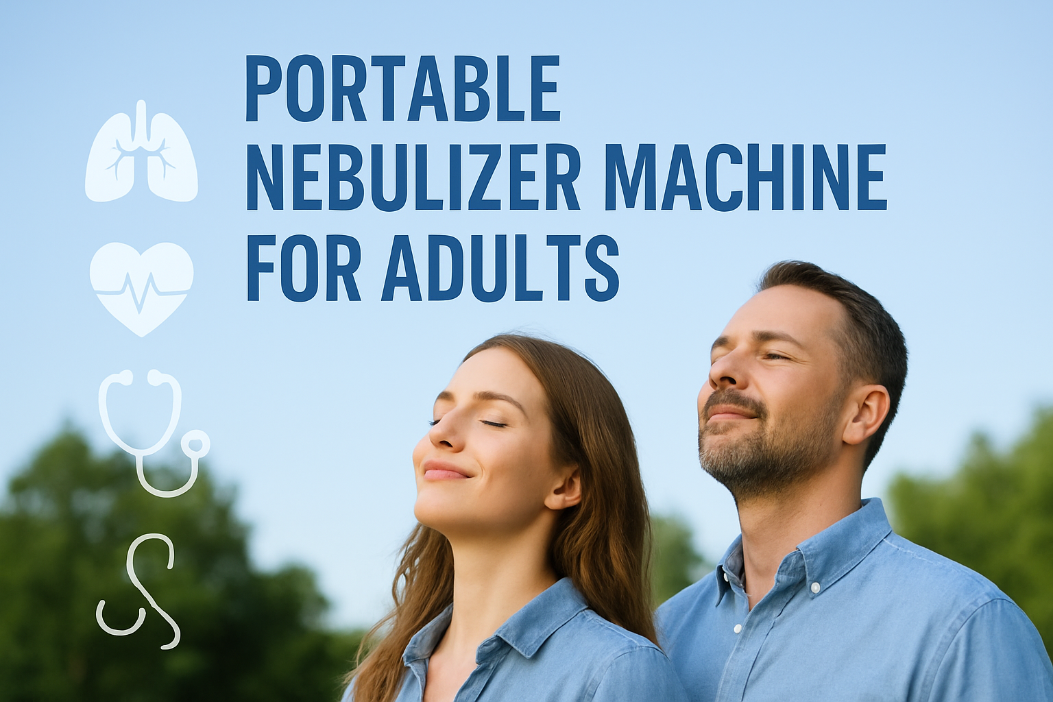 How a Portable Nebulizer Machine Helps Adults Breathe