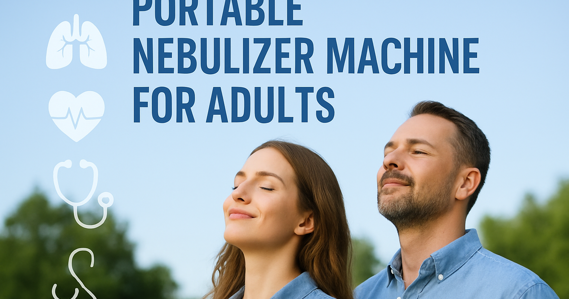 How a Portable Nebulizer Machine Helps Adults Breathe